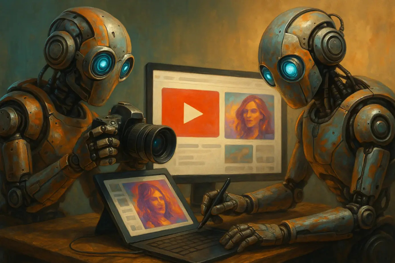 Обложки для YouTube и подкастов с помощью AI Обложки для YouTube и подкастов с помощью AI