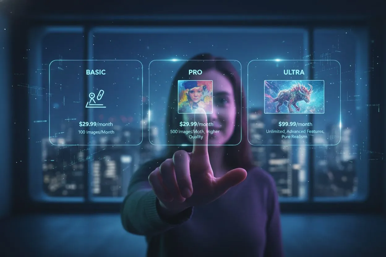 Цены и тарифы нейросетей для генерации изображений